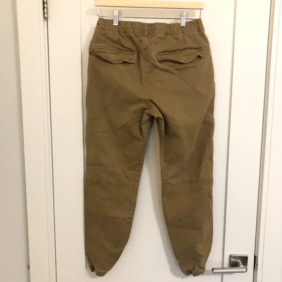 3/$25 ❥ Abercrombie Men's Size S Drawstring  Elastic Cargo Jogger Pants Mustard - Picture 5 of 10